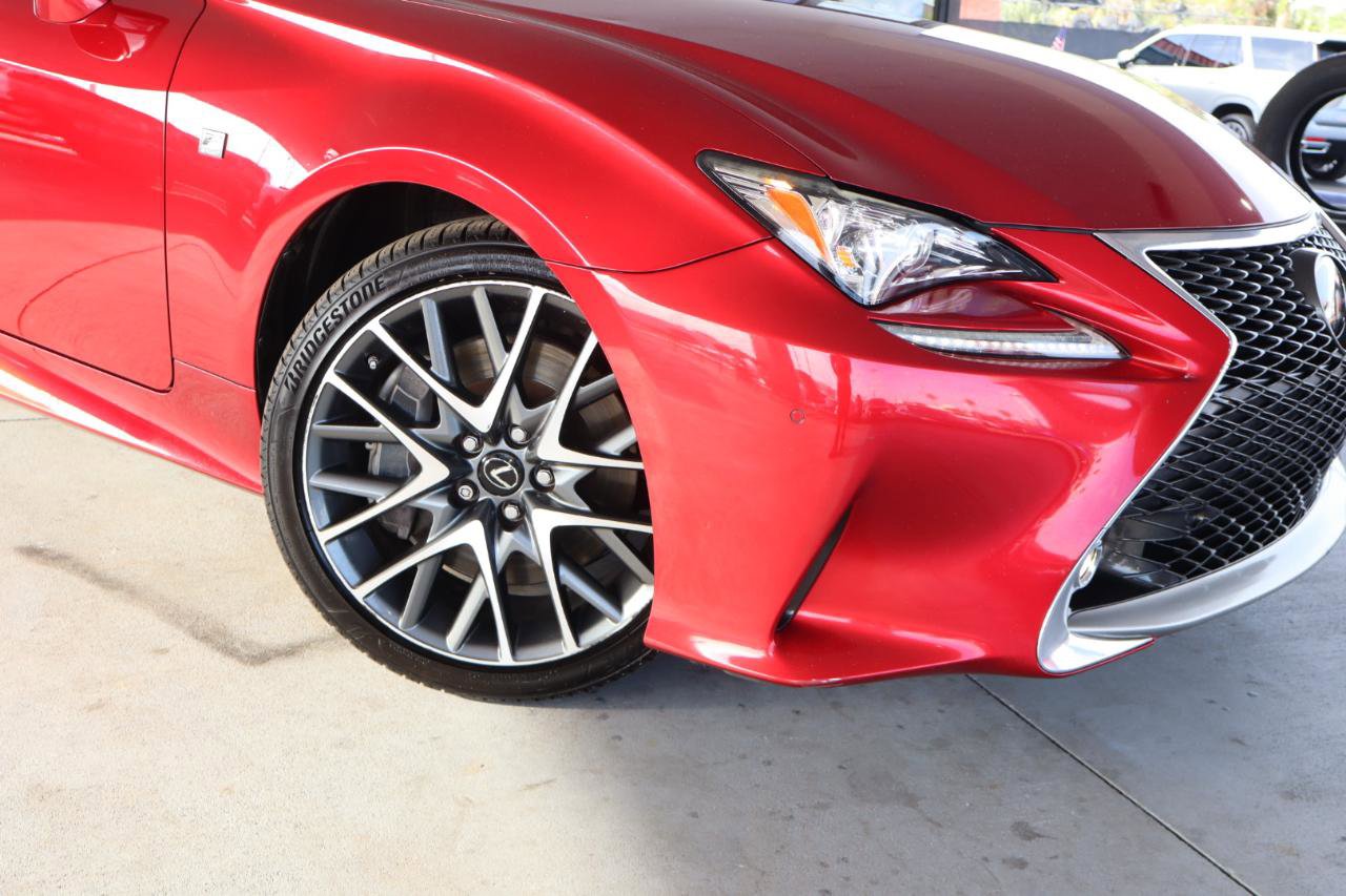 Used 2015 Lexus RC 350 w/ F Sport w/Summer Tires RWD image 4
