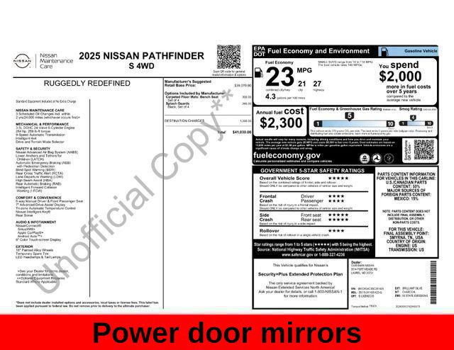 Used 2025 Nissan Pathfinder S AWD/4WD image 50