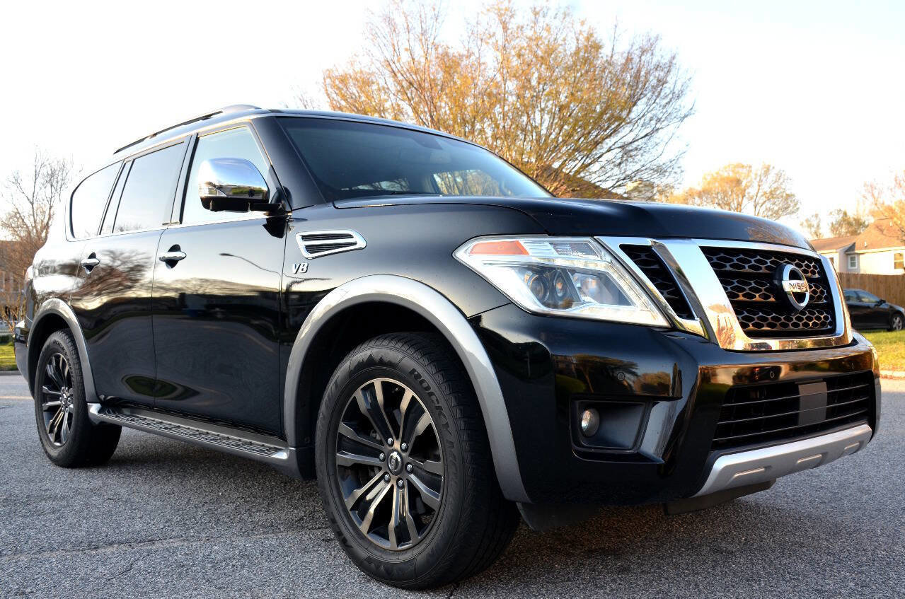 Used 2017 Nissan Armada Platinum w/ Captain Seat Package image 5
