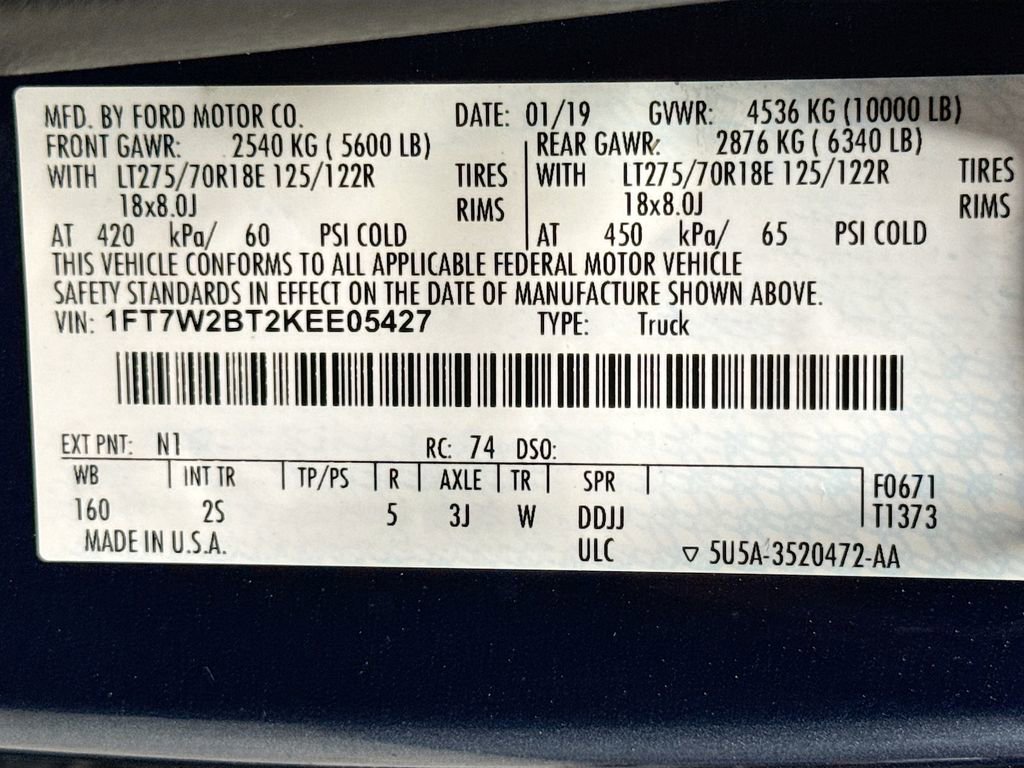 Used 2019 Ford F250 XLT w/ XLT Value Package image 26