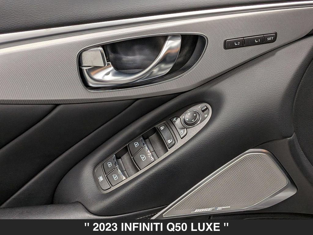 Used 2023 INFINITI Q50 Luxe w/ Cargo Package AWD/4WD image 14