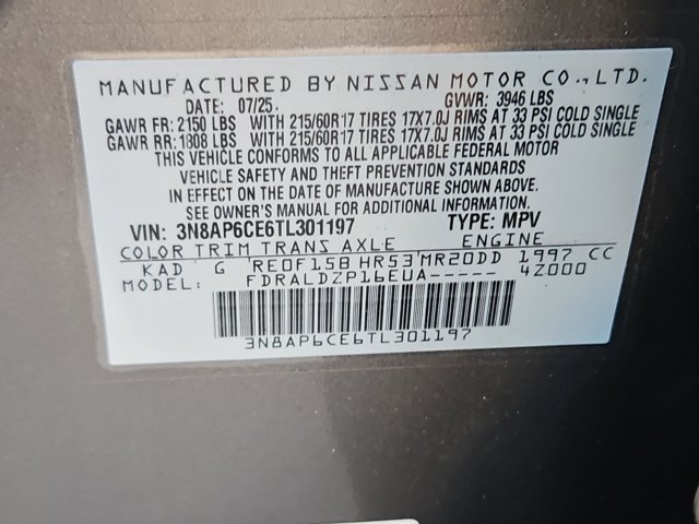 Used 2026 Nissan Kicks SV FWD image 16
