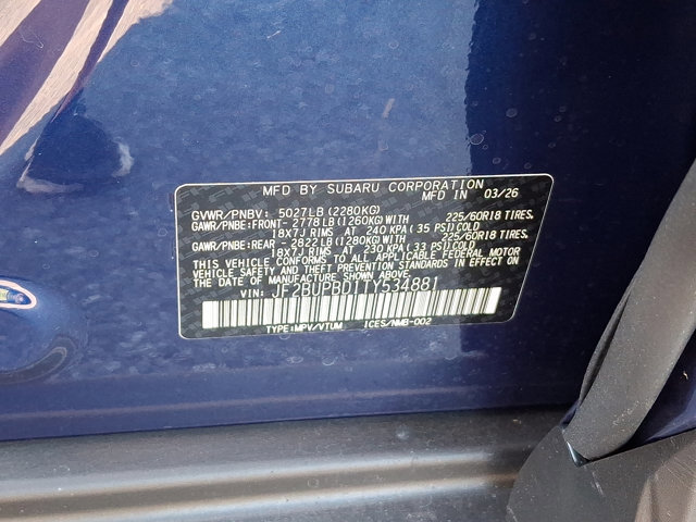 New 2026 Subaru Outback Premium AWD/4WD image 18