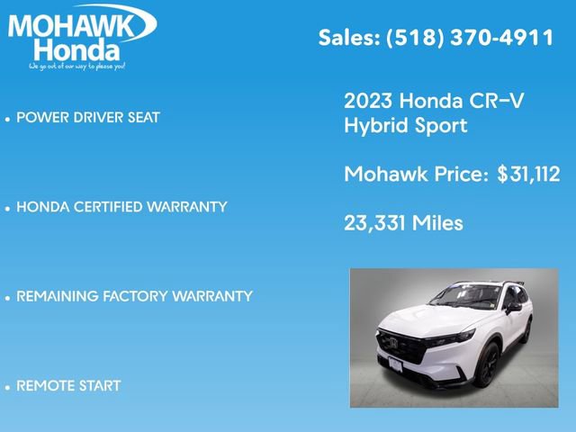 Certified 2023 Honda CR-V Sport image 16
