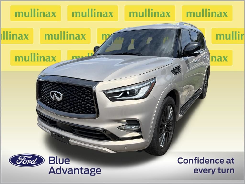 Used 2021 INFINITI QX80 Premium Select w/ Cargo Package AWD/4WD image 2