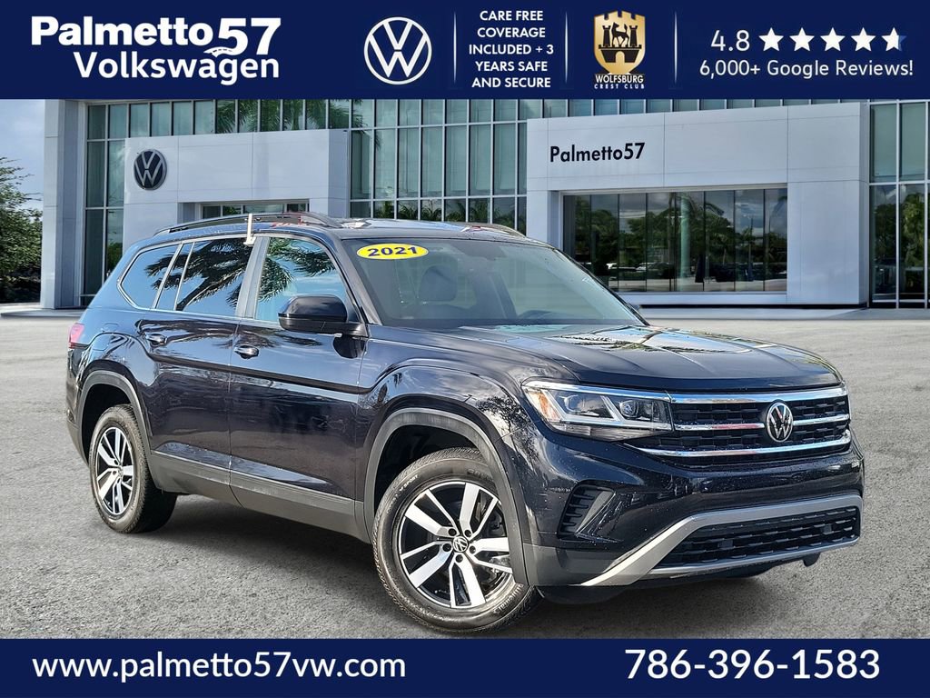 Used 2021 Volkswagen Atlas SE