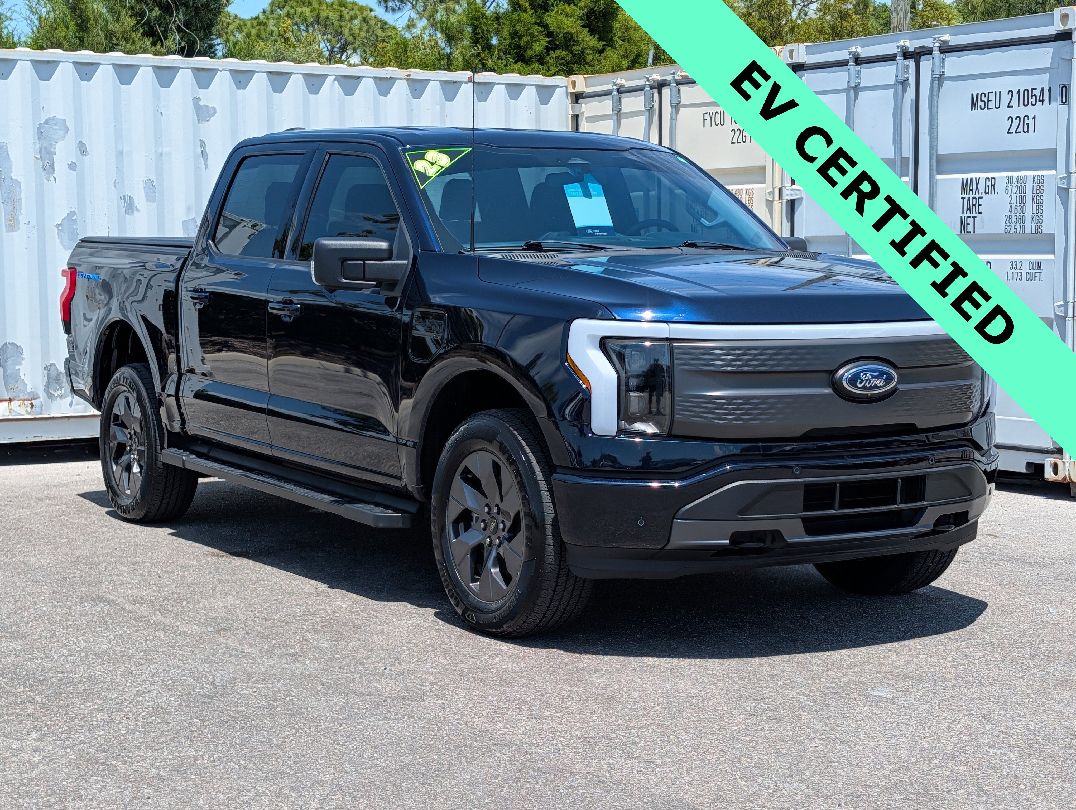 Certified 2023 Ford F150 Lightning XLT w/ Equipment Group 312A High AWD/4WD image 2