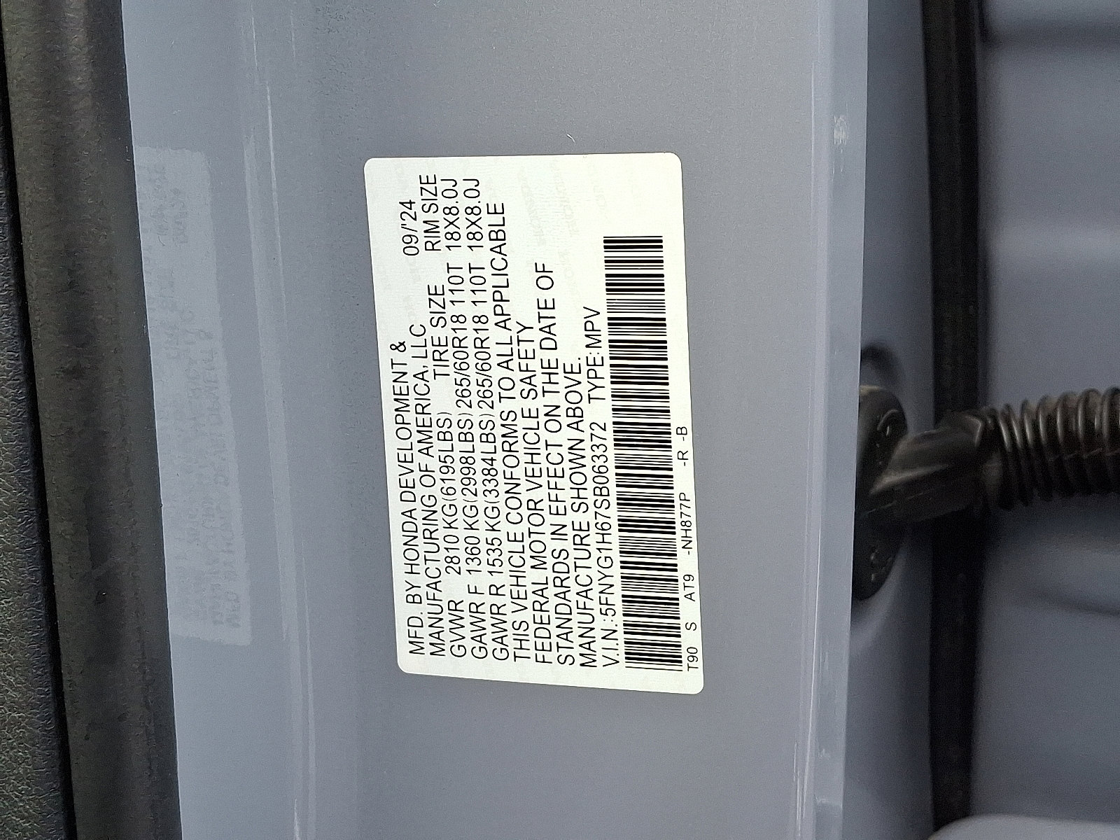 Certified 2025 Honda Pilot TrailSport image 19