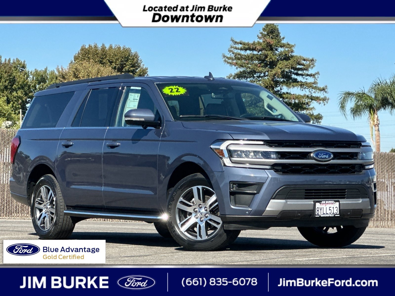 Certified 2022 Ford Expedition Max XLT