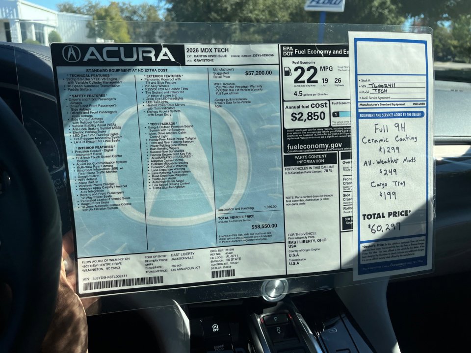 New 2026 Acura MDX w/ Technology Package image 33