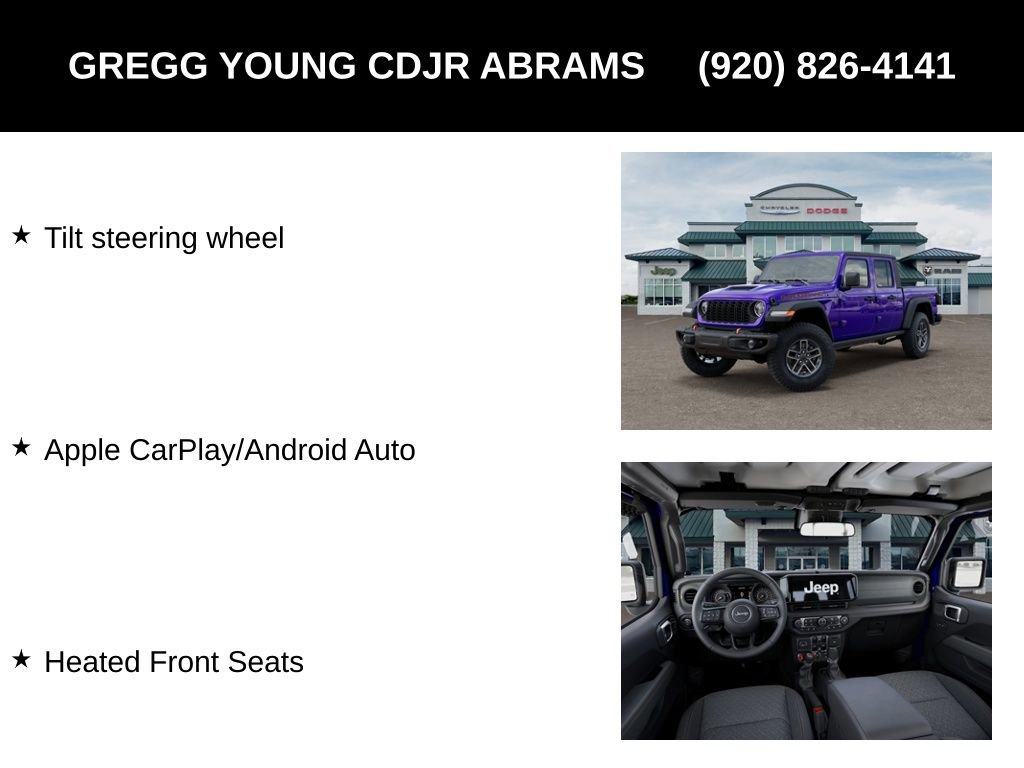 New 2026 Jeep Gladiator Mojave w/ Steel Bumper Group AWD/4WD image 24