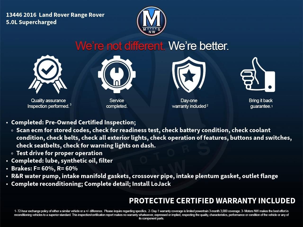 Used 2016 Land Rover Range Rover Supercharged image 3