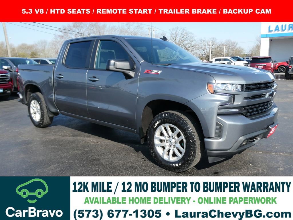 Certified 2021 Chevrolet Silverado 1500 RST w/ Z71 Off-Road Package image 1