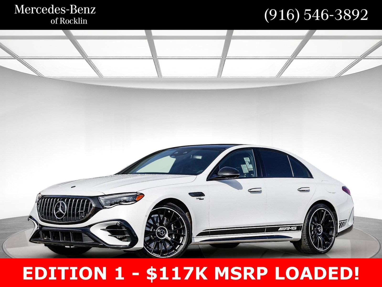 Certified 2025 Mercedes-Benz E 53 AMG e 4MATIC Sedan