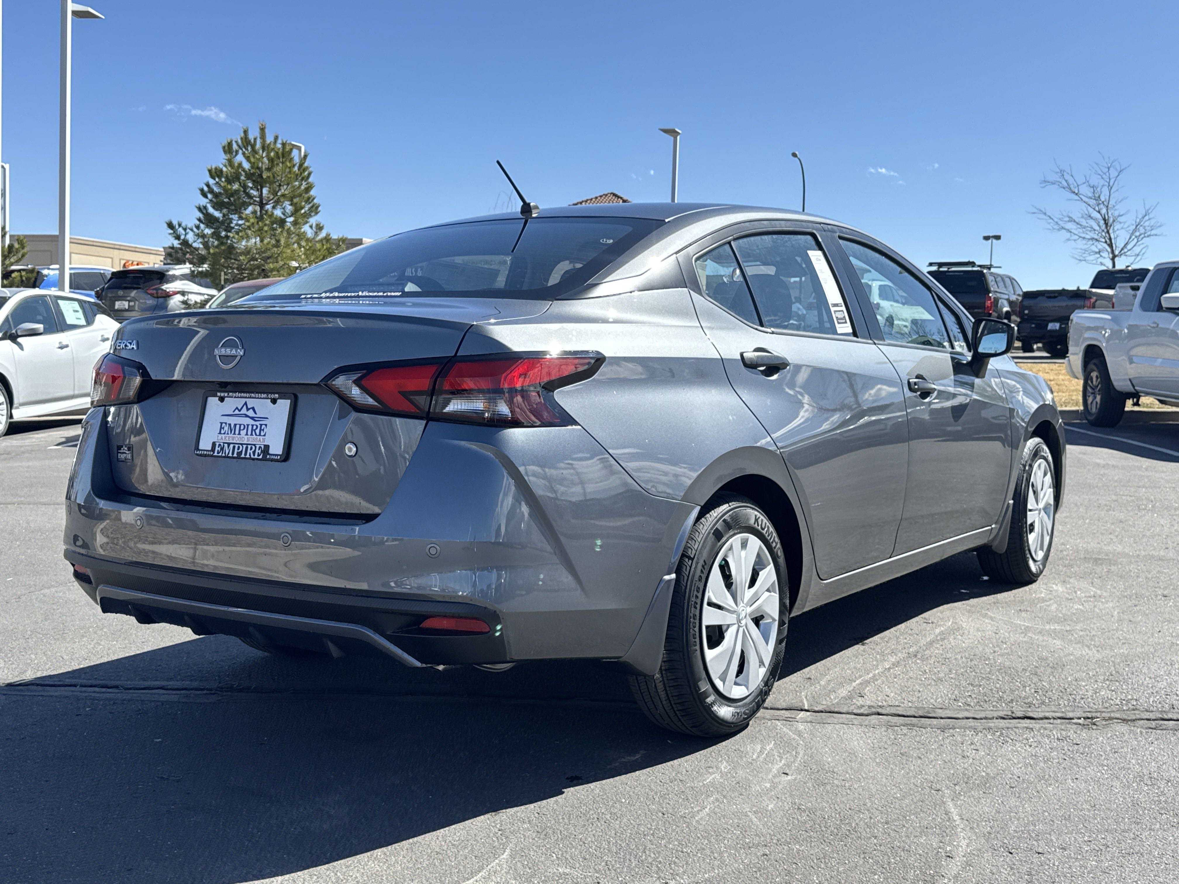 New 2025 Nissan Versa S w/ Trunk Package FWD image 3