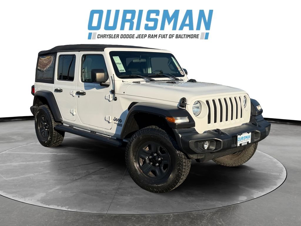Used 2020 Jeep Wrangler Unlimited Sport
