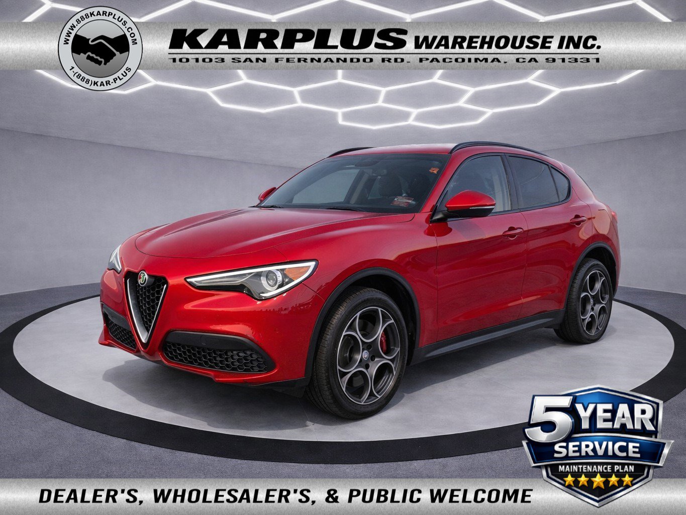 Used 2018 Alfa Romeo Stelvio Sport w/ Quick Order Package 22J Sport image 1