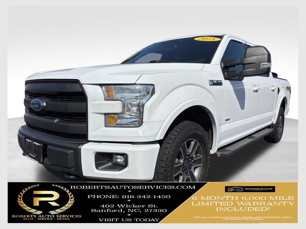 Used 2015 Ford F150 Lariat AWD/4WD image 1