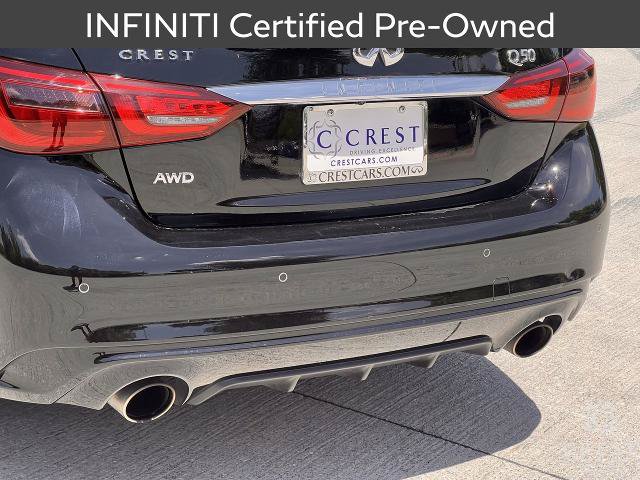 Certified 2023 INFINITI Q50 Luxe w/ Cargo Package AWD/4WD image 7