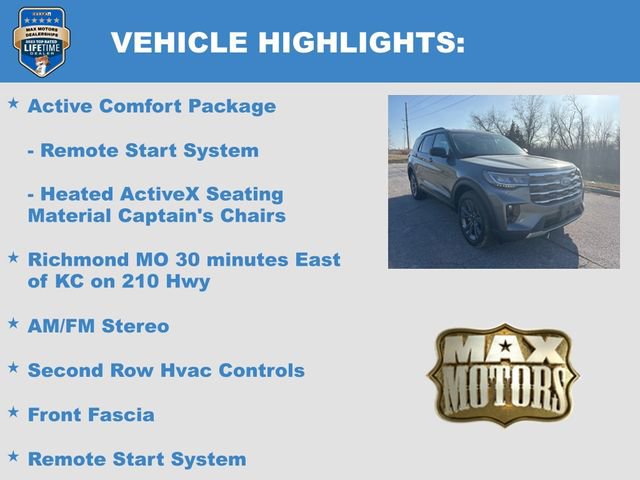 New 2026 Ford Explorer Active w/ Active Comfort Package image 12