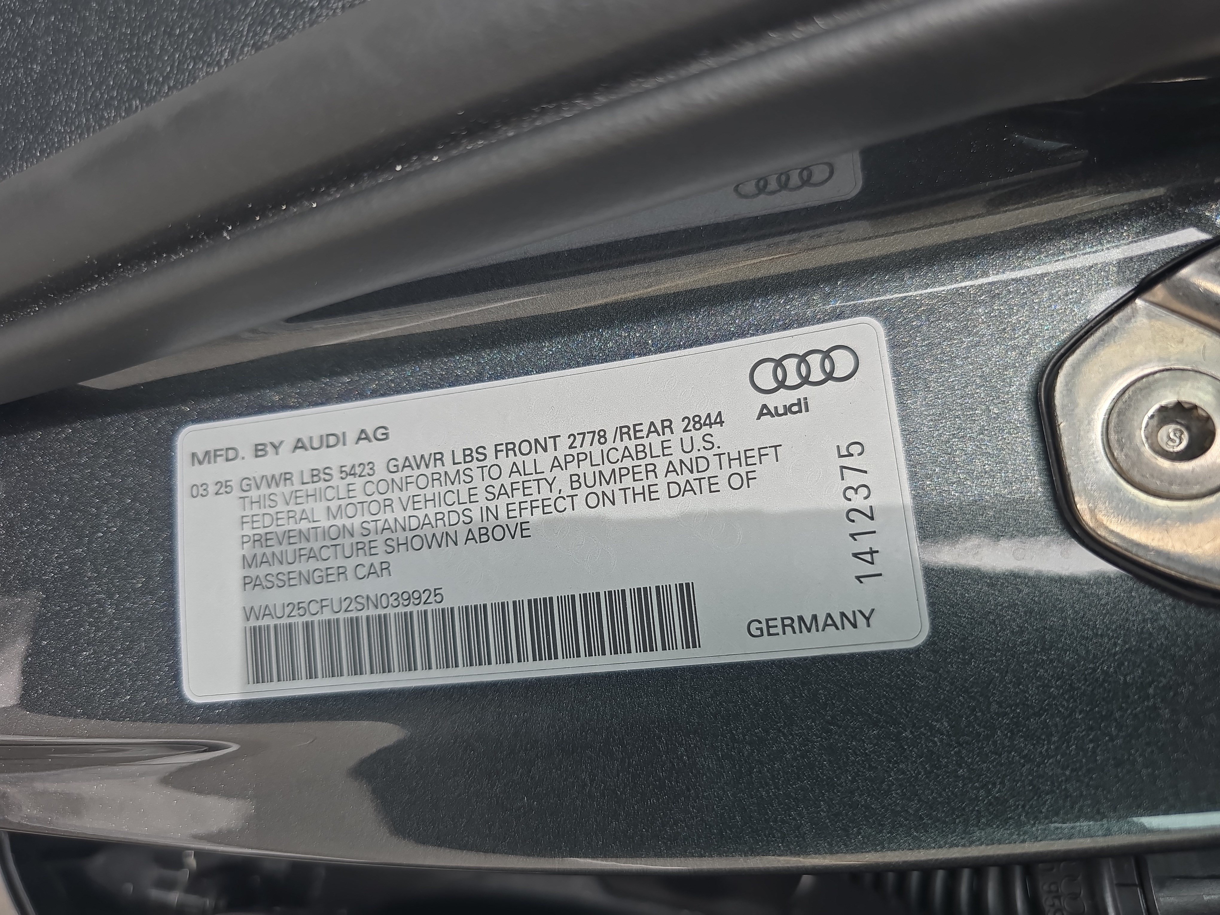 Used 2025 Audi S5 Premium Plus w/ Premium Plus Package AWD/4WD image 32