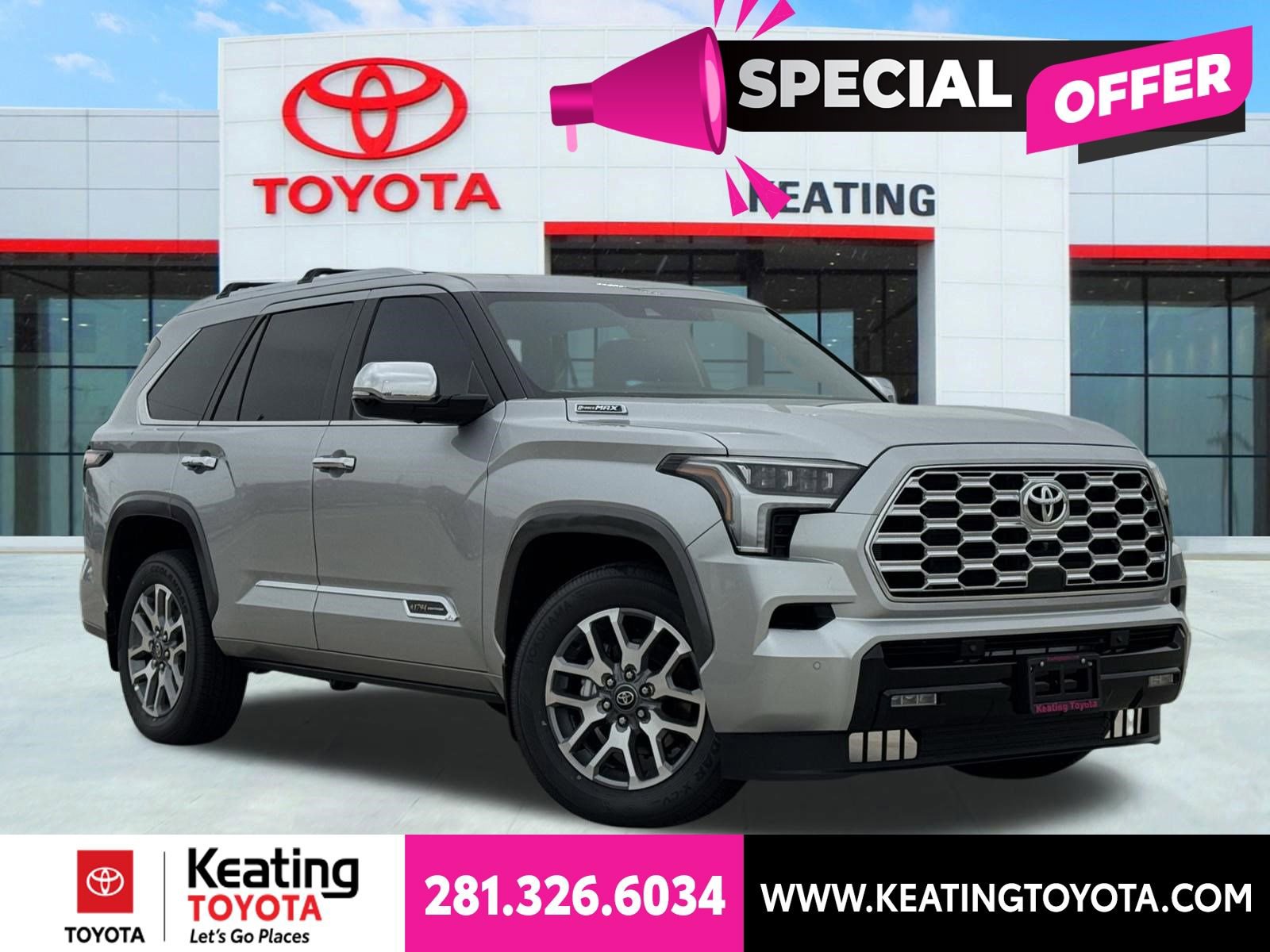 New 2026 Toyota Sequoia 1794 Edition AWD/4WD image 1