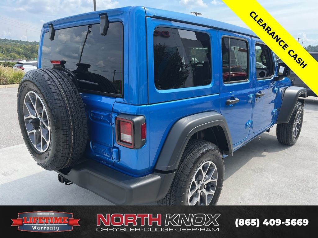 New 2025 Jeep Wrangler Unlimited Sport image 21