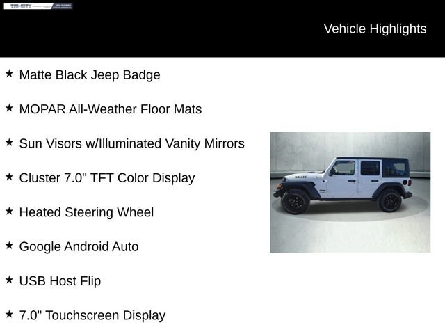 Used 2021 Jeep Wrangler Unlimited Sport image 33