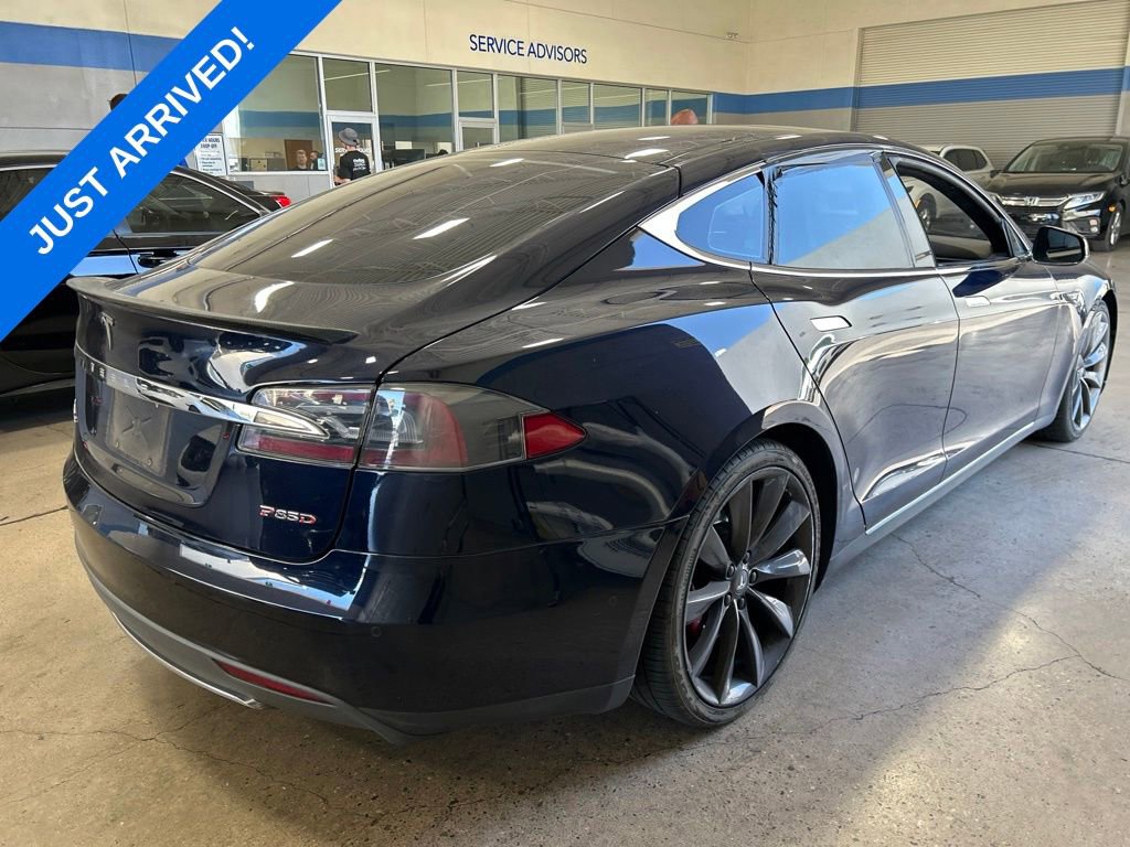 Used 2015 Tesla Model S P85D AWD/4WD image 3