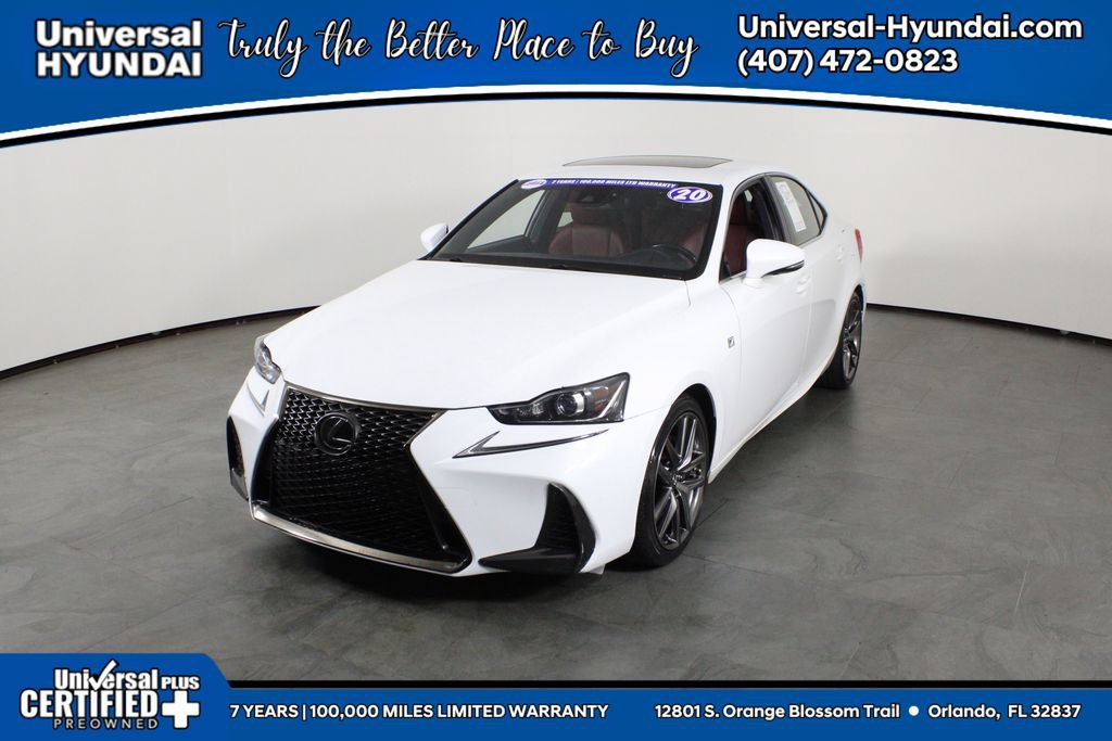 Used 2020 Lexus IS 300 F Sport w/ F Sport Package