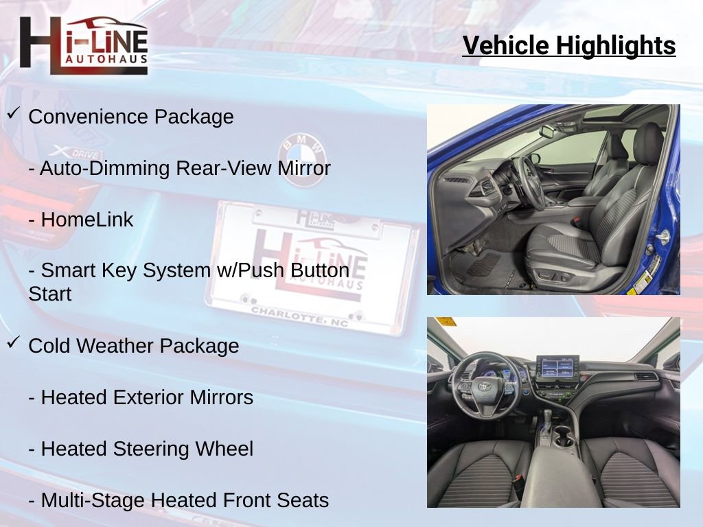 Used 2023 Toyota Camry SE w/ Cold Weather Package image 12