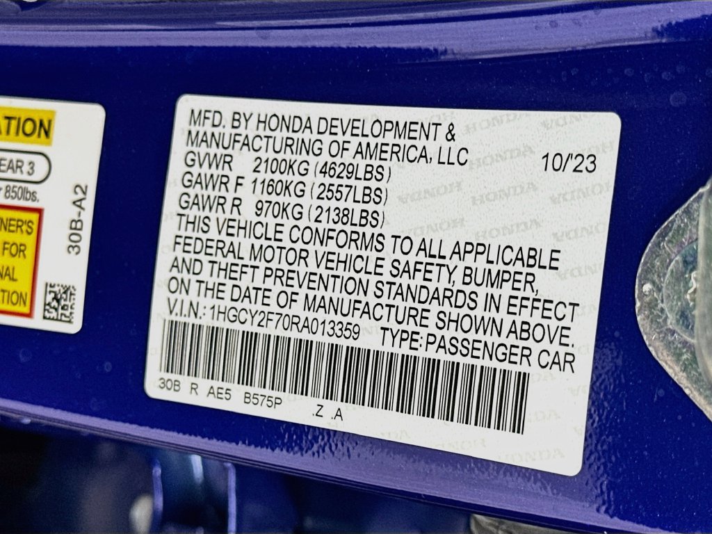 Certified 2024 Honda Accord Sport image 31