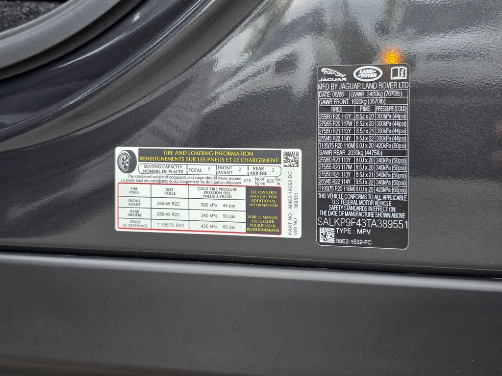 New 2026 Land Rover Range Rover SE AWD/4WD image 37
