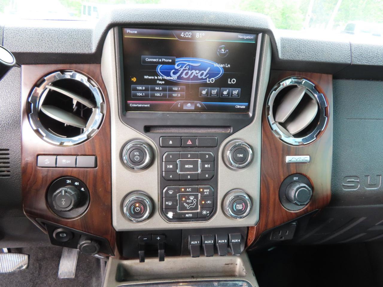 Used 2016 Ford F250 Lariat w/ Lariat Interior Package AWD/4WD image 37