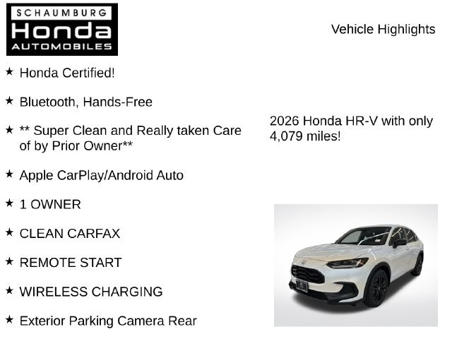 Used 2026 Honda HR-V Sport image 14