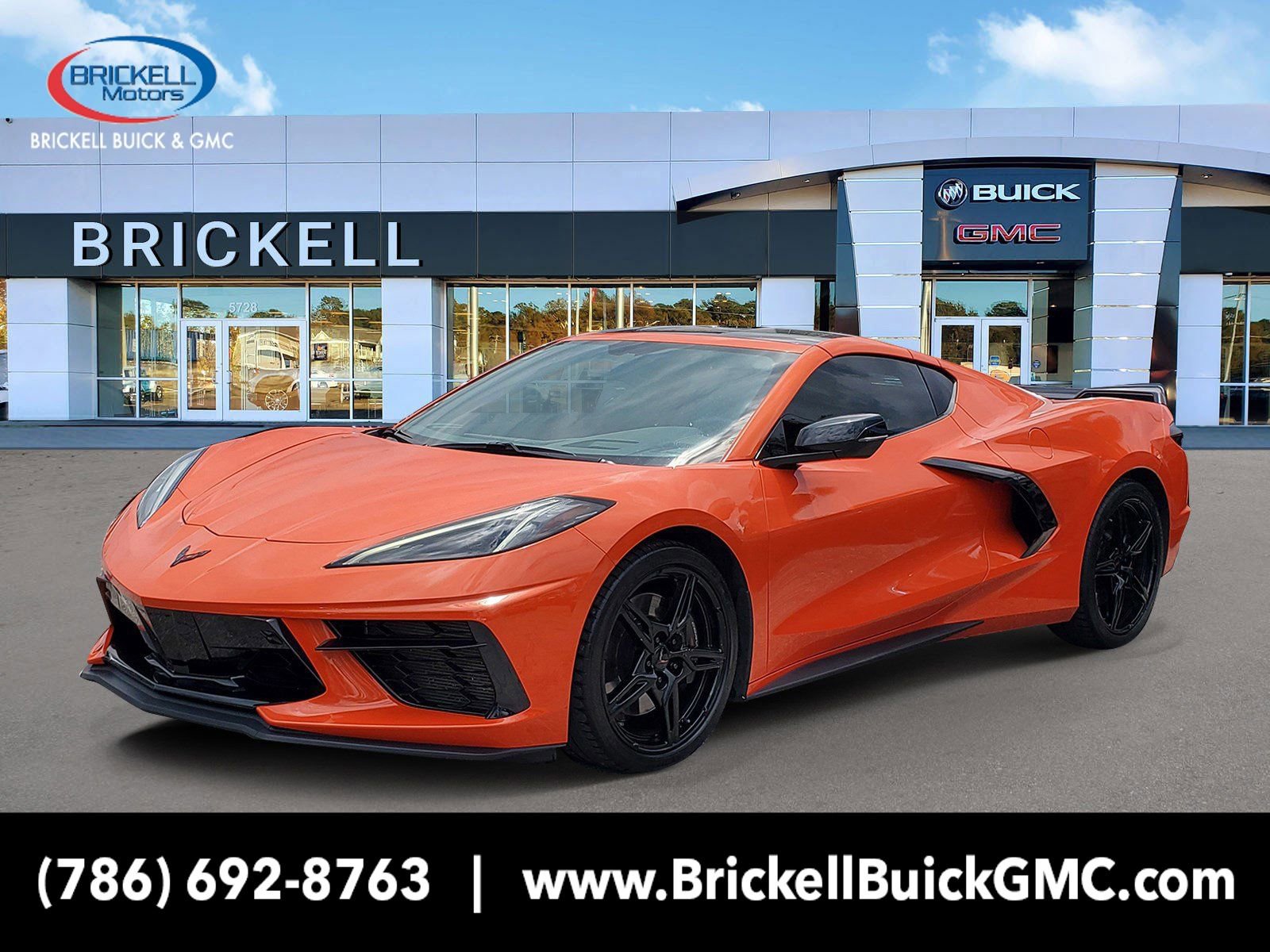 Used 2021 Chevrolet Corvette Stingray Preferred Cpe w/ Z51 Performance Package image 1