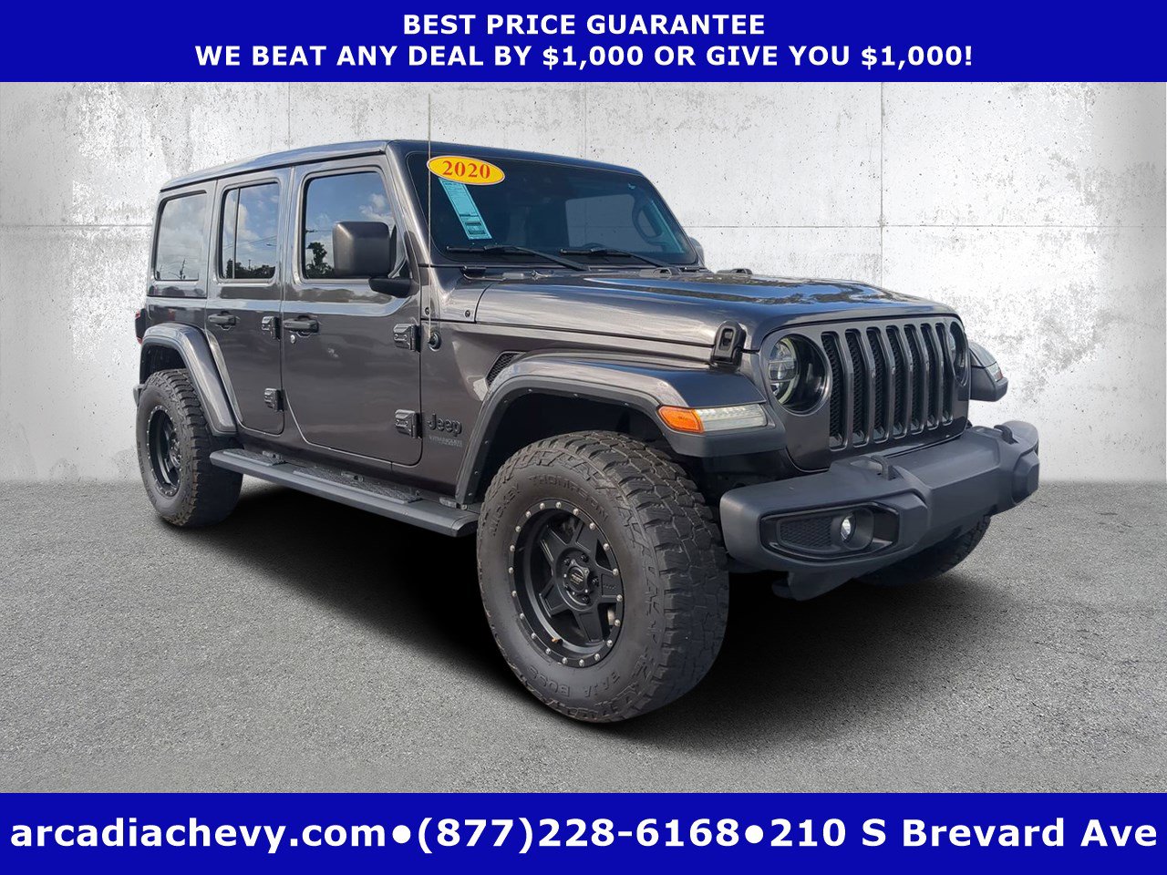 Used 2020 Jeep Wrangler Unlimited Sahara
