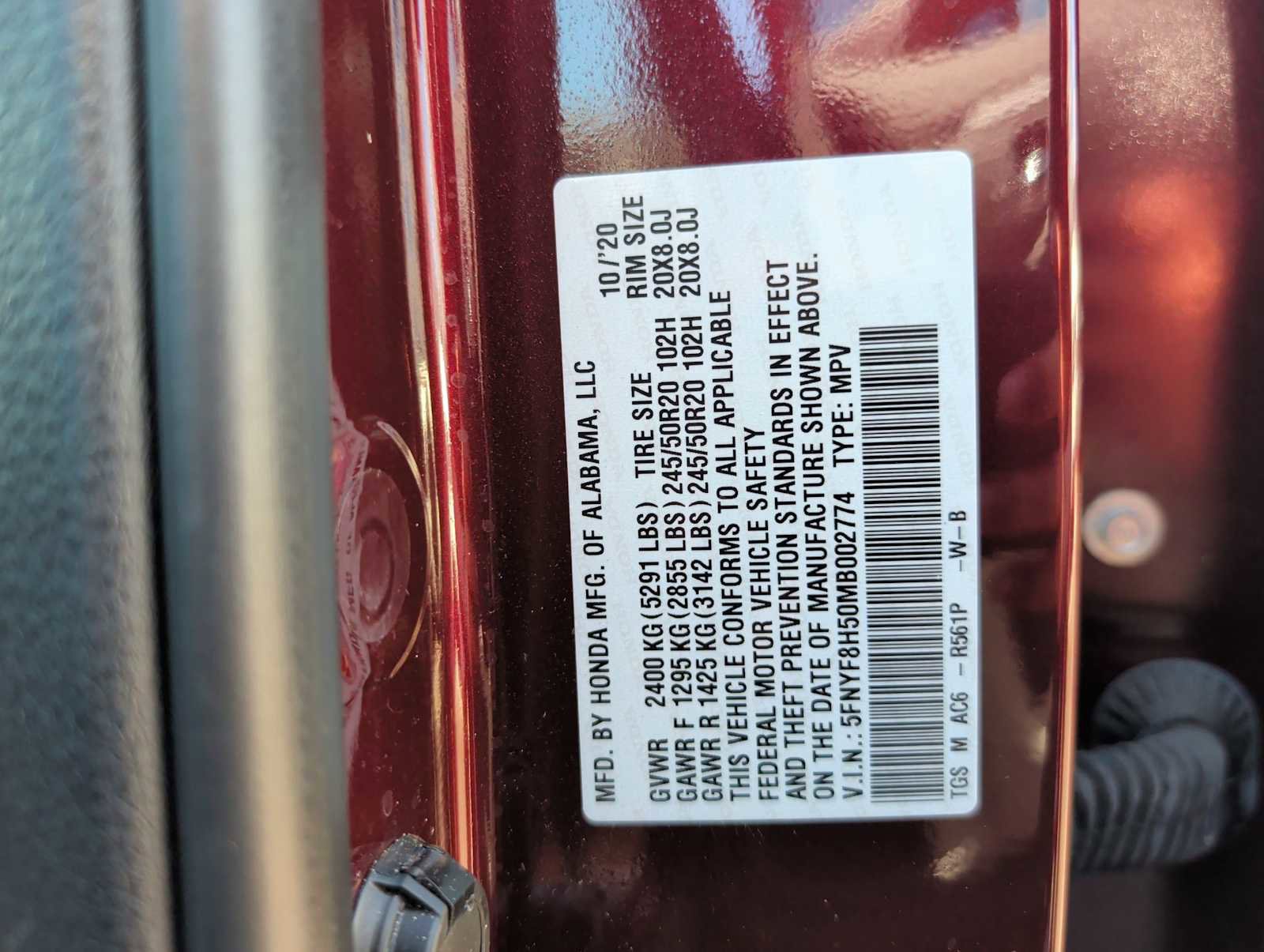 Used 2021 Honda Passport EX-L image 26