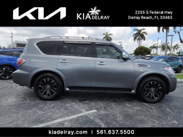 Used 2019 Nissan Armada Platinum w/ Interior Lighting Package AWD/4WD image 2