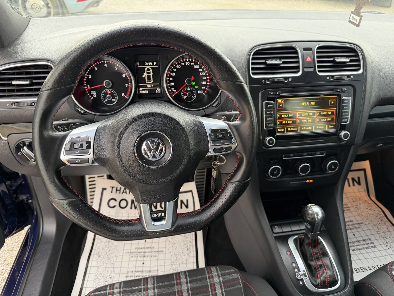 Used 2013 Volkswagen GTI 4-Door FWD image 11