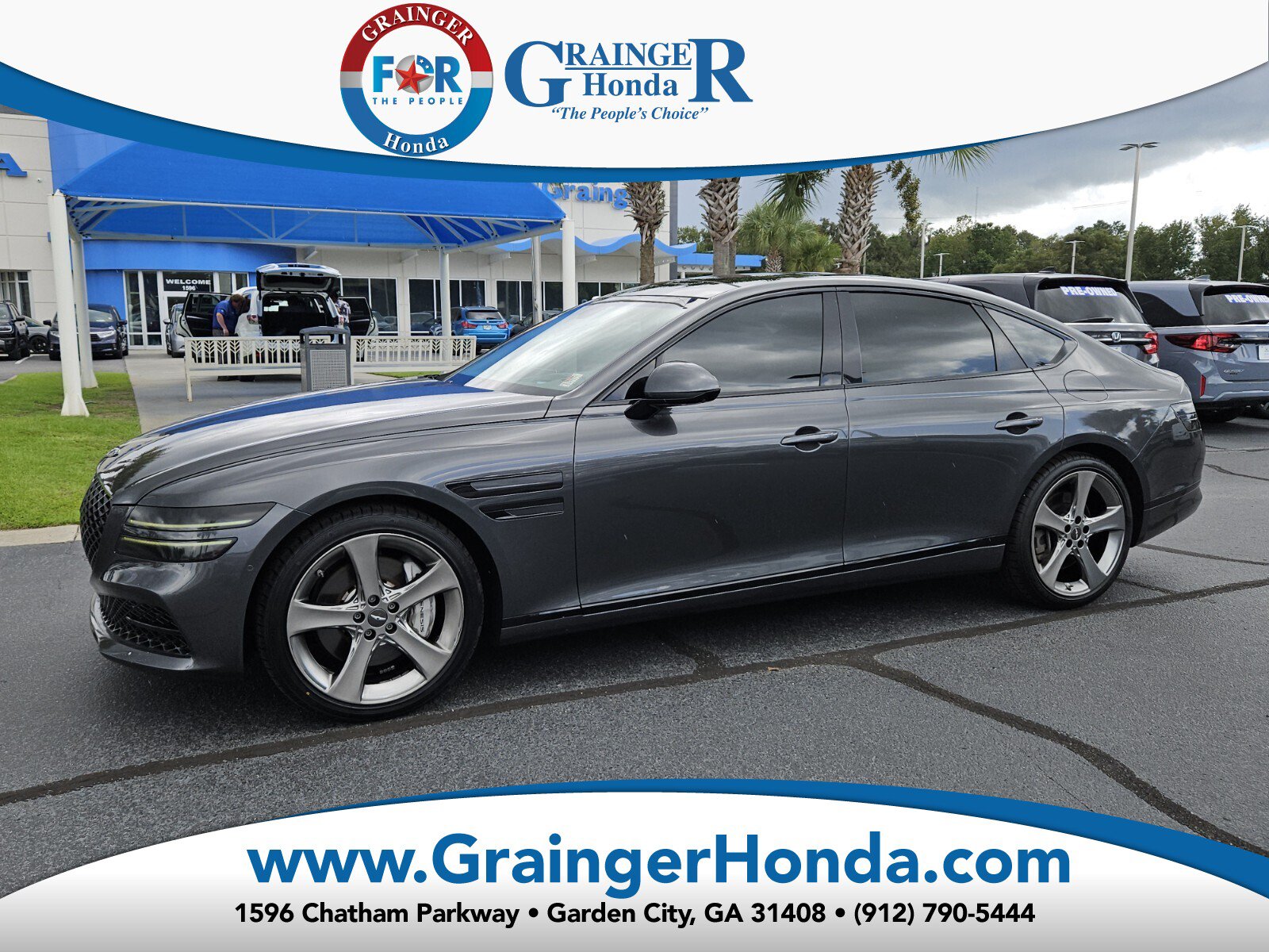 Used 2021 Genesis G80 3.5T w/ Prestige Package RWD image 1