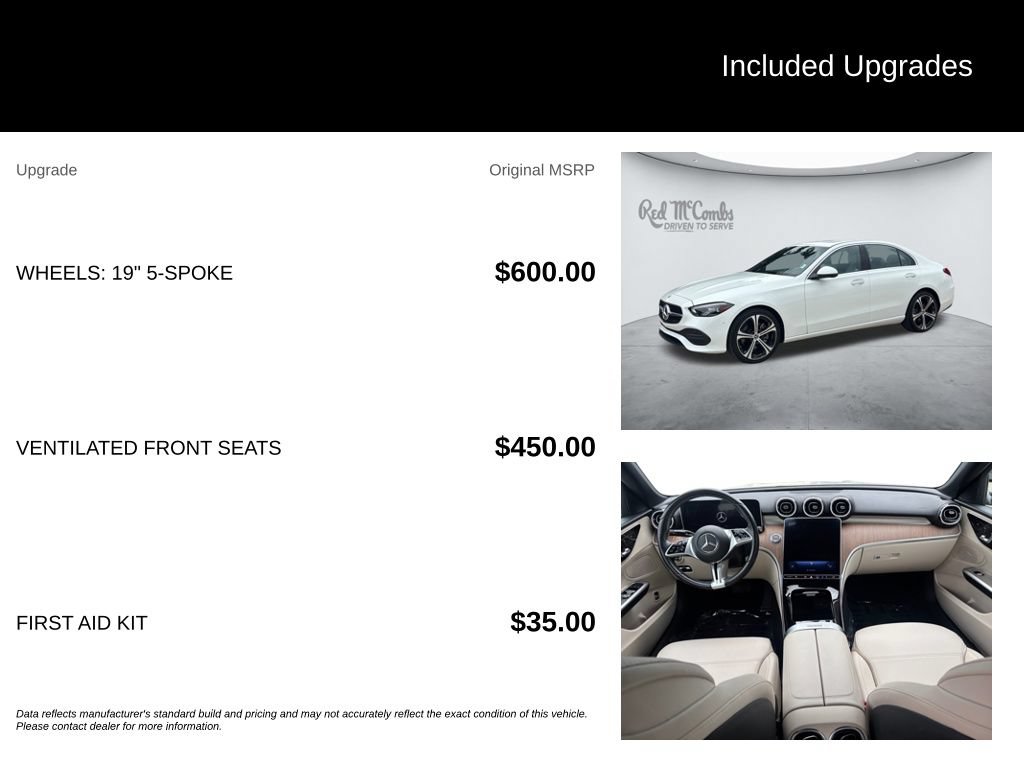 Used 2024 Mercedes-Benz C 300 Sedan image 5
