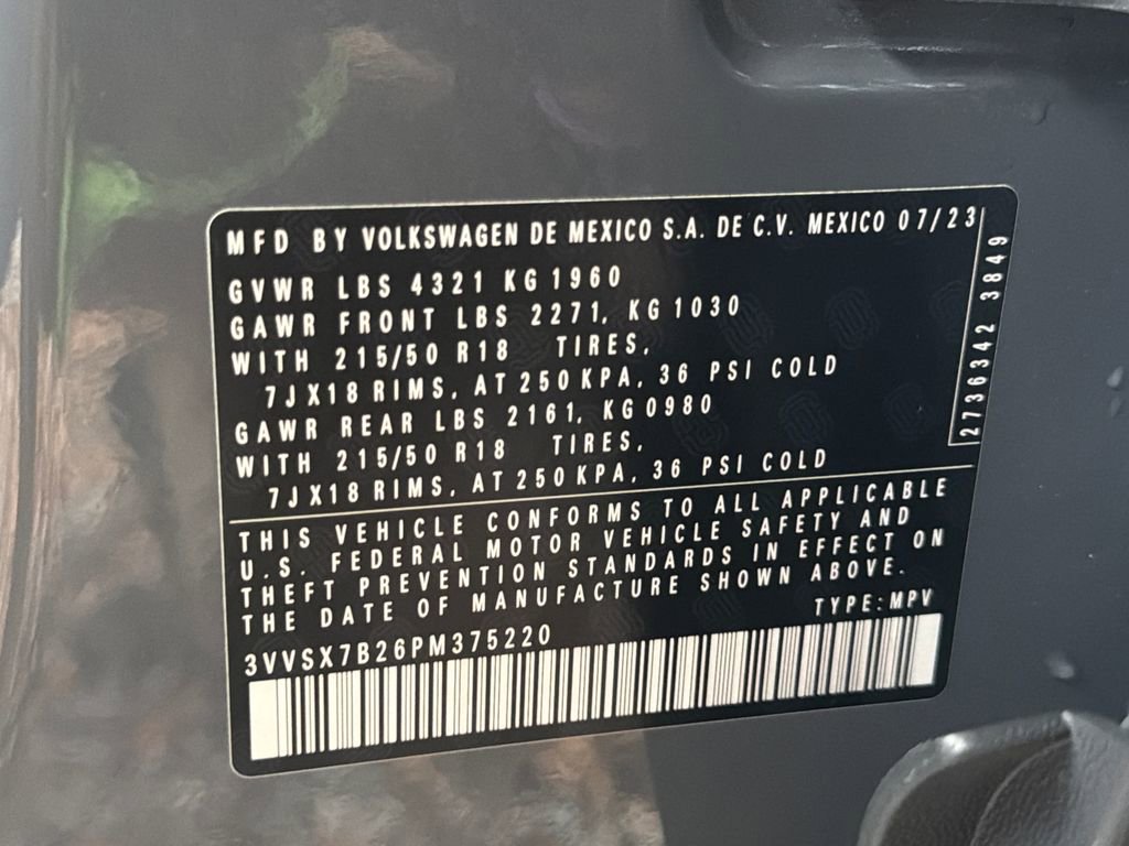 Used 2023 Volkswagen Taos SE image 35