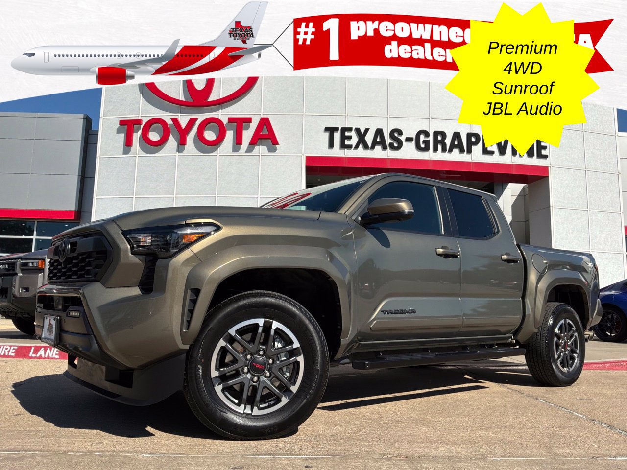 Used 2024 Toyota Tacoma TRD Sport w/ TRD Sport Premium Package