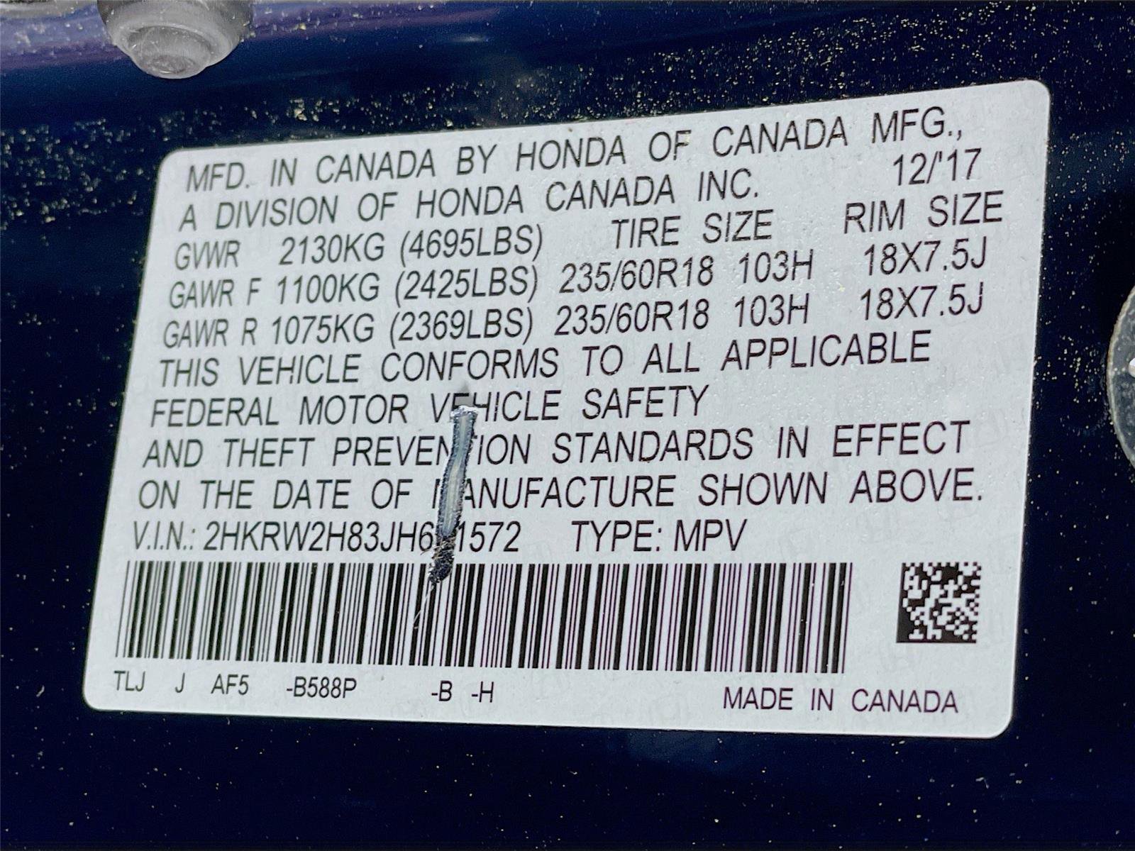Used 2018 Honda CR-V EX-L image 36