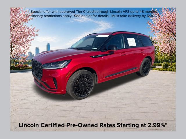 Certified 2025 Lincoln Aviator Reserve w/ Jet Appearance Package