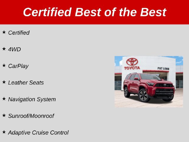 Certified 2025 Toyota 4Runner TRD Sport Premium w/ Tow Technology Package AWD/4WD image 41