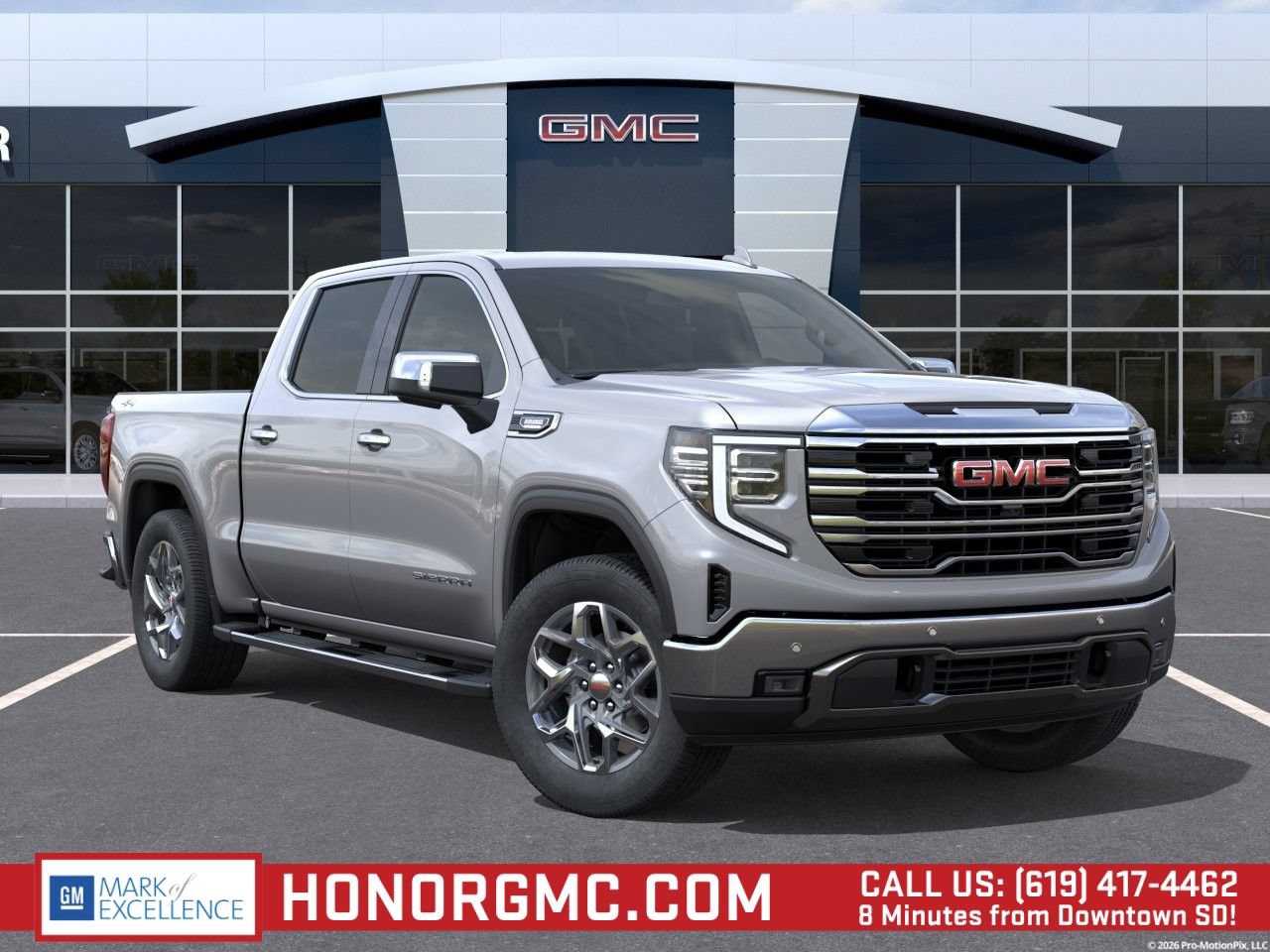 New 2026 GMC Sierra 1500 SLT w/ SLT Premium Plus Package AWD/4WD image 1
