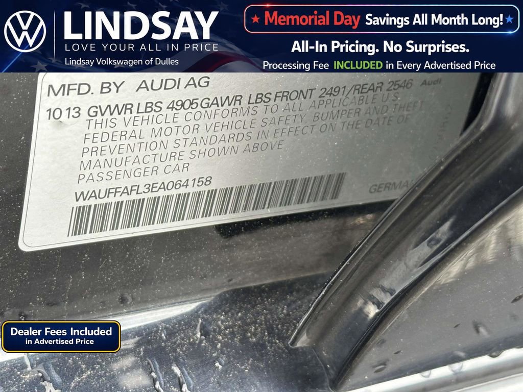 Used 2014 Audi A4 2.0T Premium Plus w/ Premium Plus Package AWD/4WD image 26