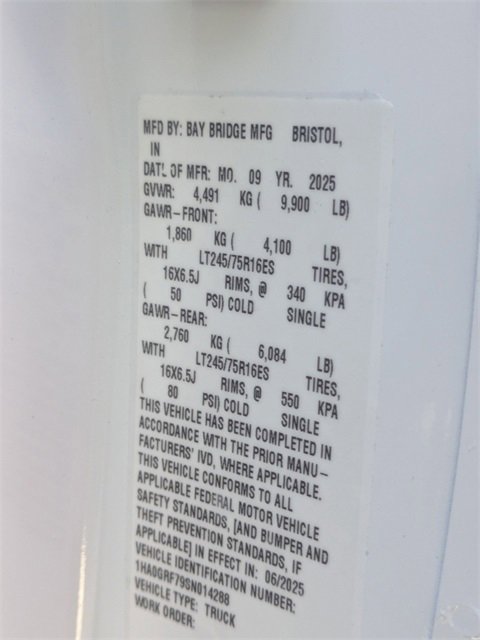 New 2025 Chevrolet Express 3500 w/ Power Convenience Package image 25